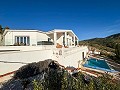 Cozy Villa with Pool and Panoramic Mountain Views in Petrer in Alicante Dream Homes Castalla 