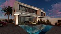 Luxe villa in Gran Alacant, 2/4 bed, privézwembad en lopen naar het strand in Alicante Dream Homes Castalla 