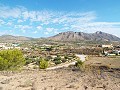 Impresionantes vistas desde esta parcela en Macisvenda in Alicante Dream Homes Castalla 