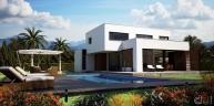 Moderne nieuwbouw villa met perceel en zwembad in Alicante Dream Homes Castalla 