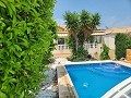 3 Bed villa with pool and large underbuild in Alicante Dream Homes Castalla 