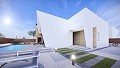 Eigentijdse villa's met 3 slaapkamers, zwembad, groot solarium en parkeerplaats in Alicante Dream Homes Castalla 