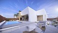 Contemporary 3 bed villas with swimming pool, large solarium and parking in Alicante Dream Homes Castalla 