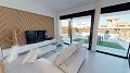 Eigentijdse villa's met 3 slaapkamers, zwembad, groot solarium en parkeerplaats in Alicante Dream Homes Castalla 