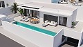 Moderne villa 4 of 5 bedden met onderbouw, zwembad en garage in Alicante Dream Homes Castalla 