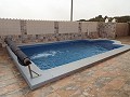 Villa met 4 bedden en 2 badkamers, zwembad, sauna en zomerkeuken in Alicante Dream Homes Castalla 