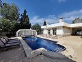 Freistehende Villa in Fortuna mit Gästehaus, Pool und Touristenlizenz in Alicante Dream Homes Castalla 