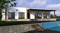 Nieuwe villa met 3 slaapkamers voor voltooiing in Paradon nabij (Pinoso) in Alicante Dream Homes Castalla 