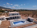 New build villa 195m2 with pool and plot in Alicante Dream Homes Castalla 