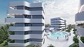 Hi-Tech appartementen met 2 slaapkamers dichtbij het strand in Alicante Dream Homes Castalla 