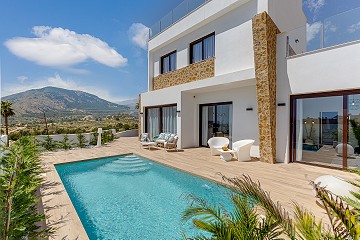 Villa moderne Finestrat avec vue sur la mer et la montagne