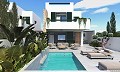 Moderne villa met 3 slaapkamers, zwembad en parkeerplaats in Alicante Dream Homes Castalla 