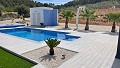 Bijna nieuwe villa met 3/4 slaapkamers, zwembad, dubbele garage en berging in Alicante Dream Homes Castalla 