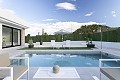 Modernas villas independientes con piscina privada, 3 dormitorios y 2 baños en parcela de 550 m2 in Alicante Dream Homes Castalla 