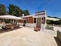 3 Bed house with 1 bed guest cabin in Alicante Dream Homes Castalla 