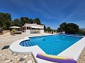 3 Bed house with 1 bed guest cabin in Alicante Dream Homes Castalla 