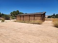 27,000m2 of land with wooden cabin in Alicante Dream Homes Castalla 