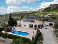 3 Bedrooom house with 15kw solar with large rooms in Alicante Dream Homes Castalla 