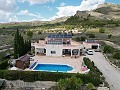 3 Bedrooom house with 15kw solar with large rooms in Alicante Dream Homes Castalla 