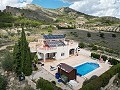 3 Bedrooom house with 15kw solar with large rooms in Alicante Dream Homes Castalla 