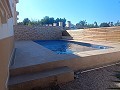 Unglaubliche Villa mit 3 Schlafzimmern und 2 Bädern in El Reloj Fortuna mit privatem Pool in Alicante Dream Homes Castalla 